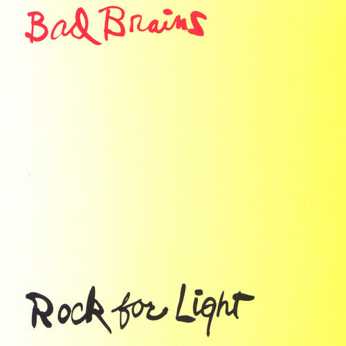 Bad Brains - Rock For Light [Yellow w/ Red Splatter Vinyl]