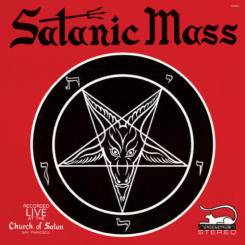 Anton Lavey - Satanic Mass [Red & Black Splatter]