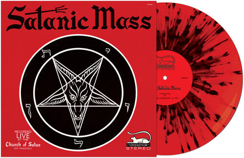 Anton Lavey - Satanic Mass [Red & Black Splatter]