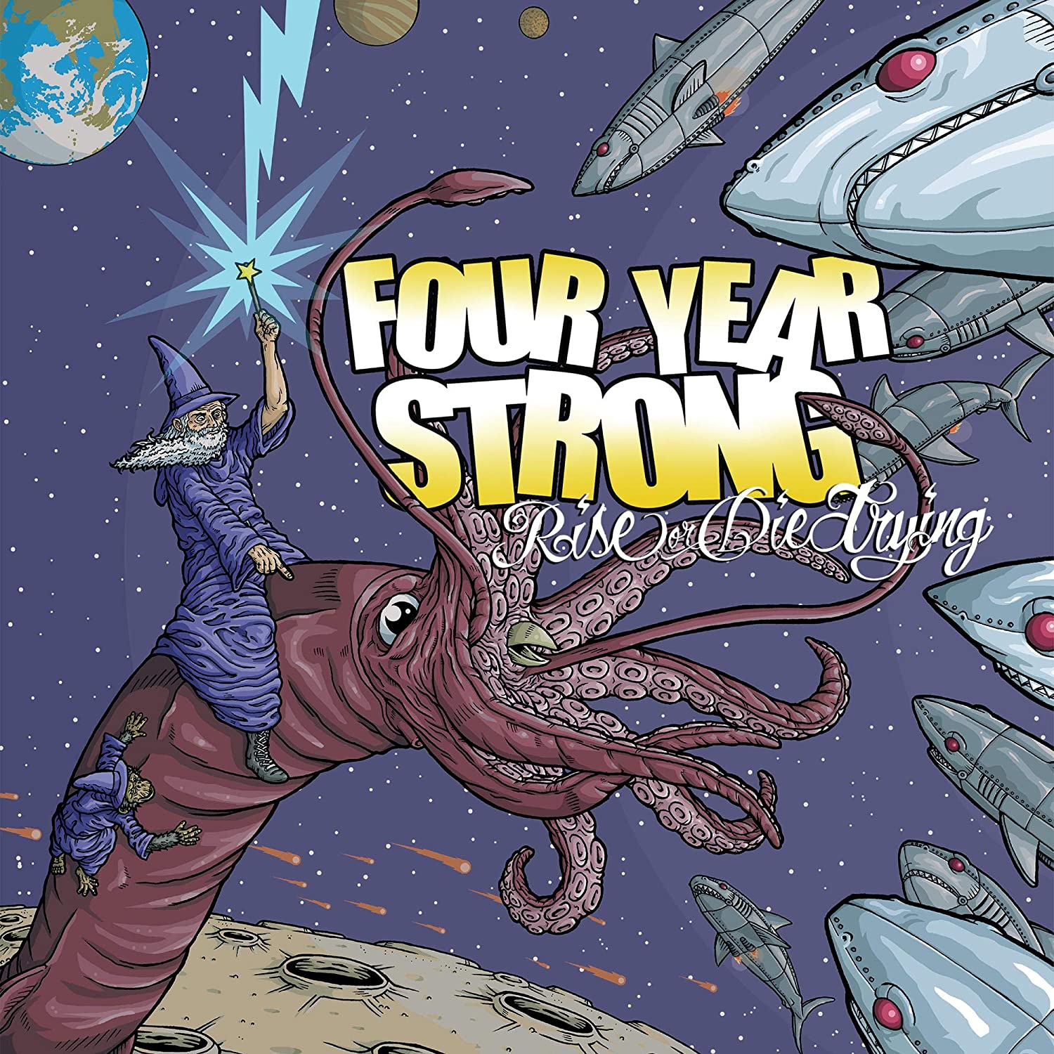 Four Year Strong - Rise Or Die Trying [Clear Magenta Vinyl]
