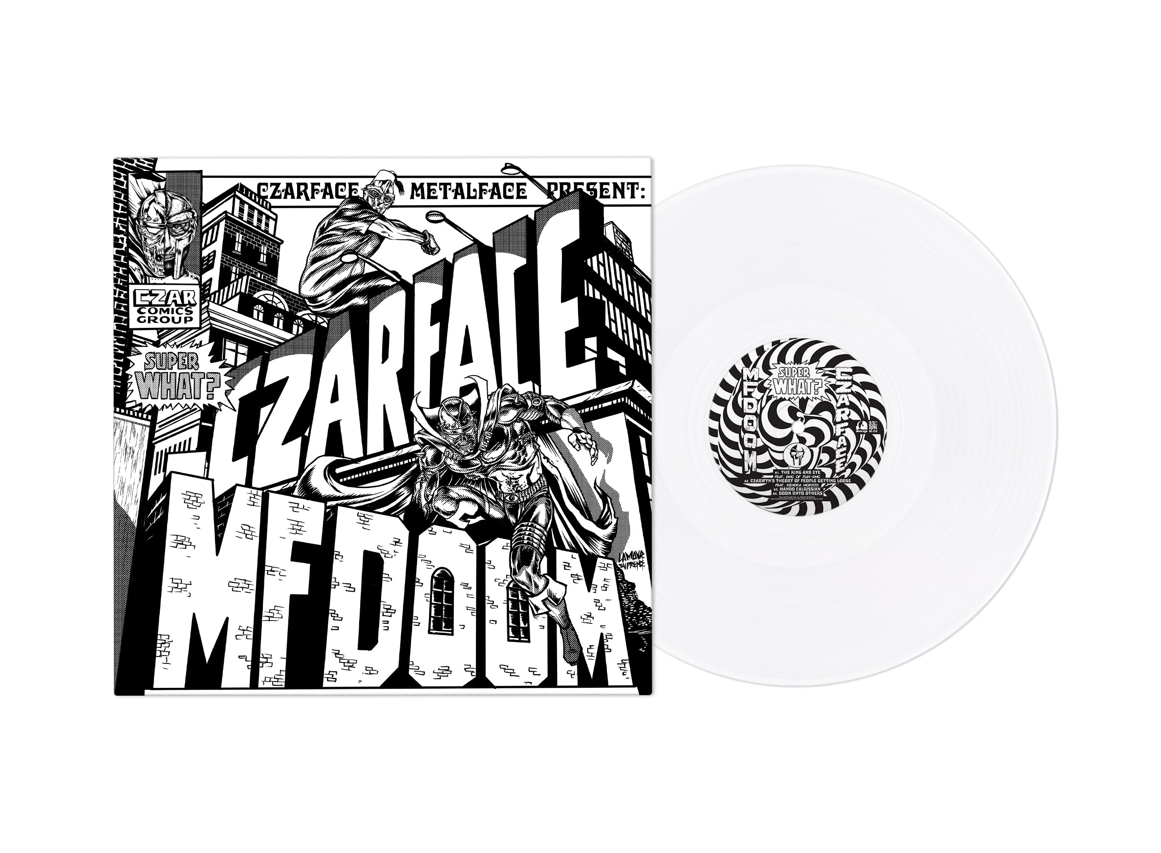 Czarface & MF Doom - Super What? [Indie-Exclusive White Vinyl]