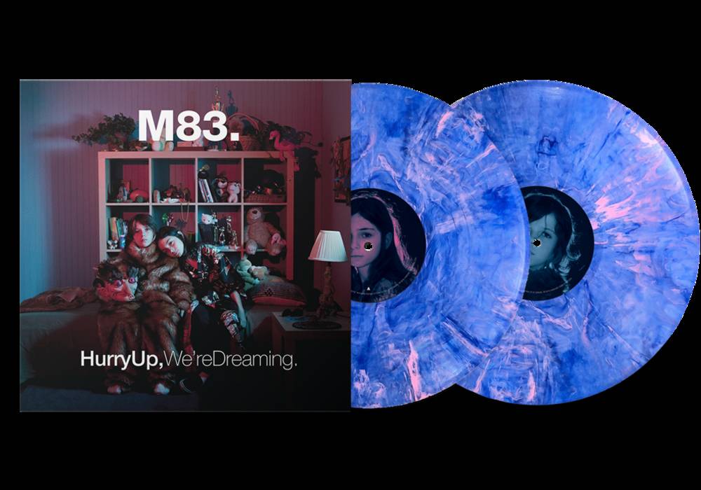 M83 - Hurry Up, We're Dreaming [Blue & Pink Marble Vinyl] [LIMIT 1 PER CUSTOMER]
