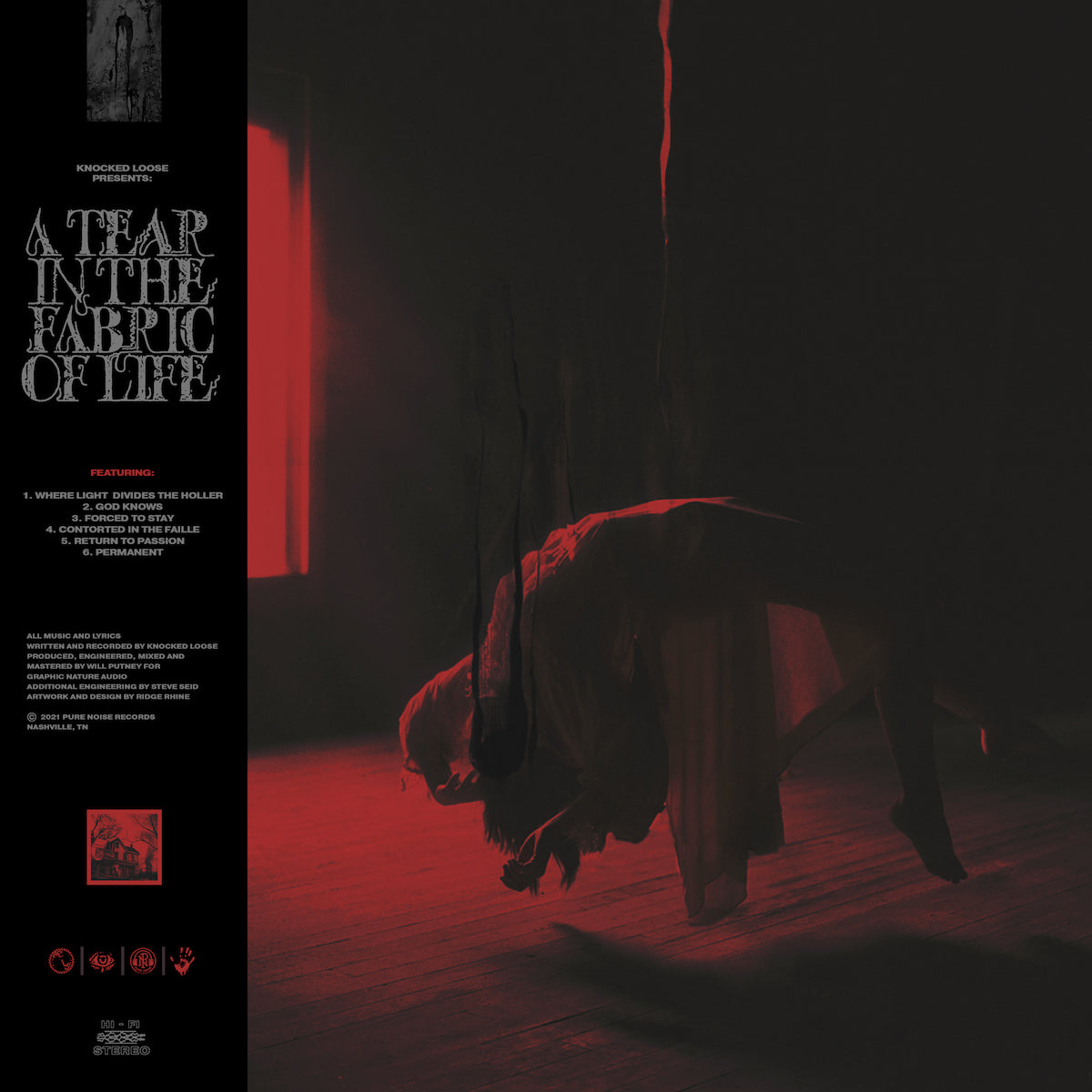 Knocked Loose - A Tear In The Fabric Of Life [Red Vinyl]