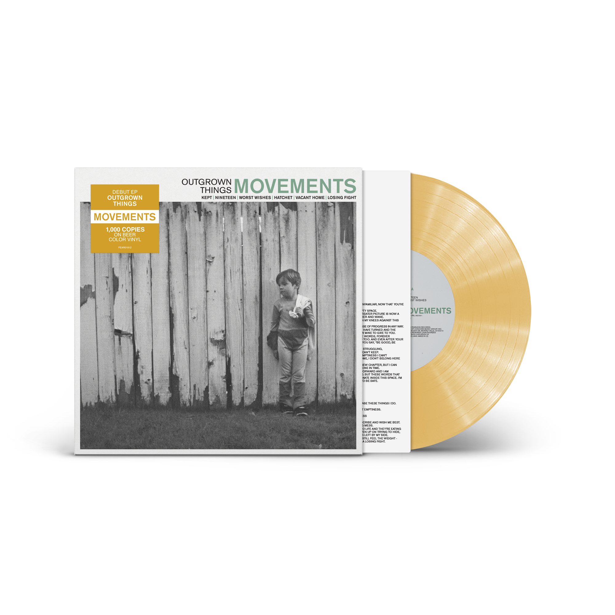 Movements - Outgrown Things [10" Colored Vinyl]
