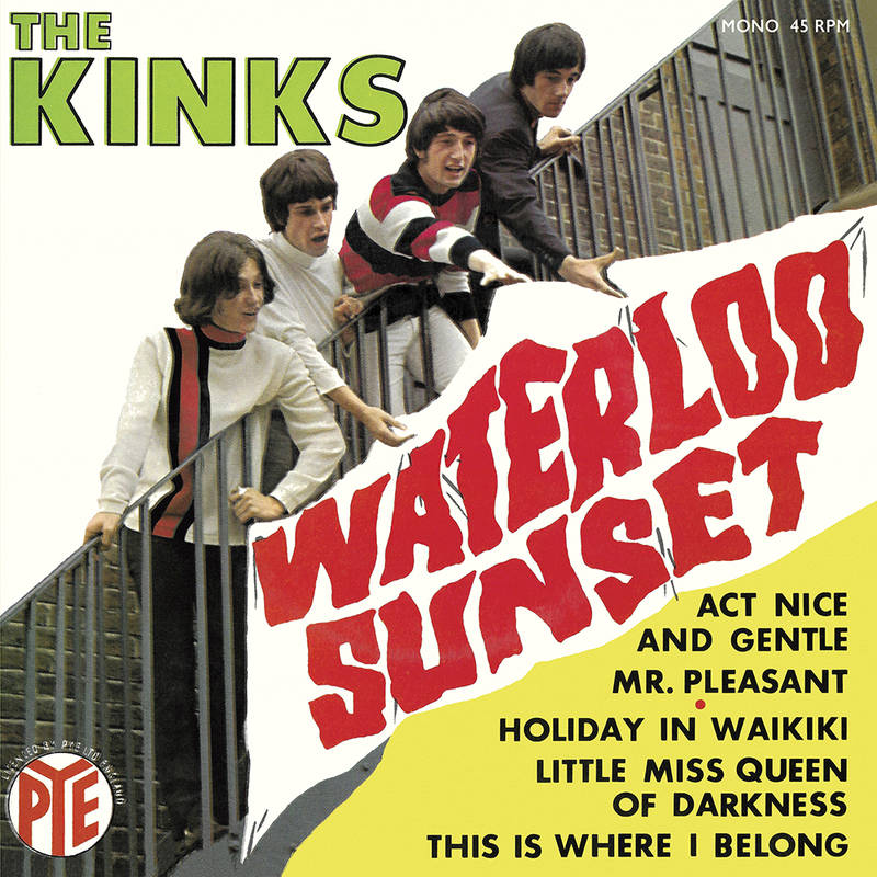 The Kinks - Waterloo Sunset EP [Yellow 12" Vinyl]
