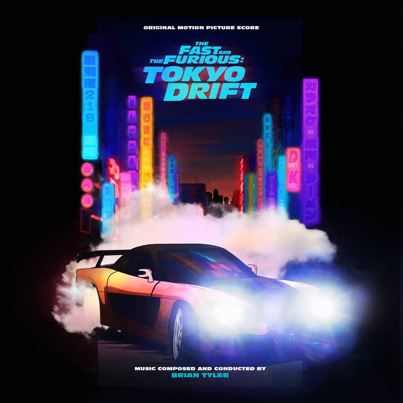 [DAMAGED] Brian Tyler - The Fast And The Furious: Tokyo Drift (Original Score) [Orange & Black Vinyl]