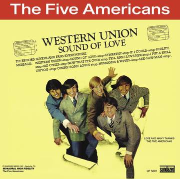 The Five Americans - Western Union [Gold Vinyl]