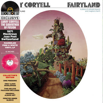 [DAMAGED] Larry Coryell - Fairyland [Pink & White Vinyl]