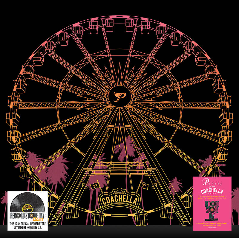 [DAMAGED] Pixies - Live at Coachella 2004 [Orange & Yellow Marbled Vinyl]
