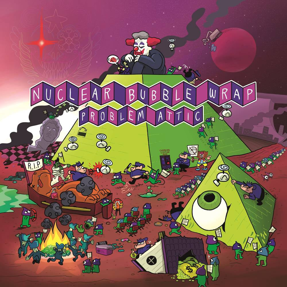 [DAMAGED] Nuclear Bubble Wrap - Problem Attic [Green Vinyl]