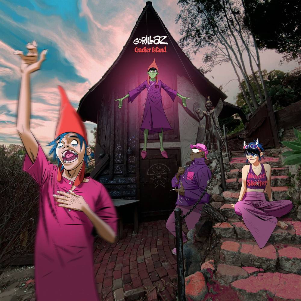 [DAMAGED] Gorillaz - Cracker Island [Indie-Exclusive Purple Vinyl]