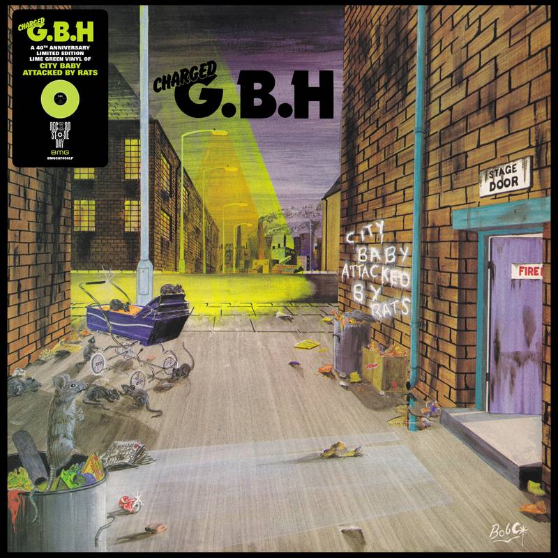 G.B.H. - City Baby Attacked By Rats [Lime Green Vinyl]