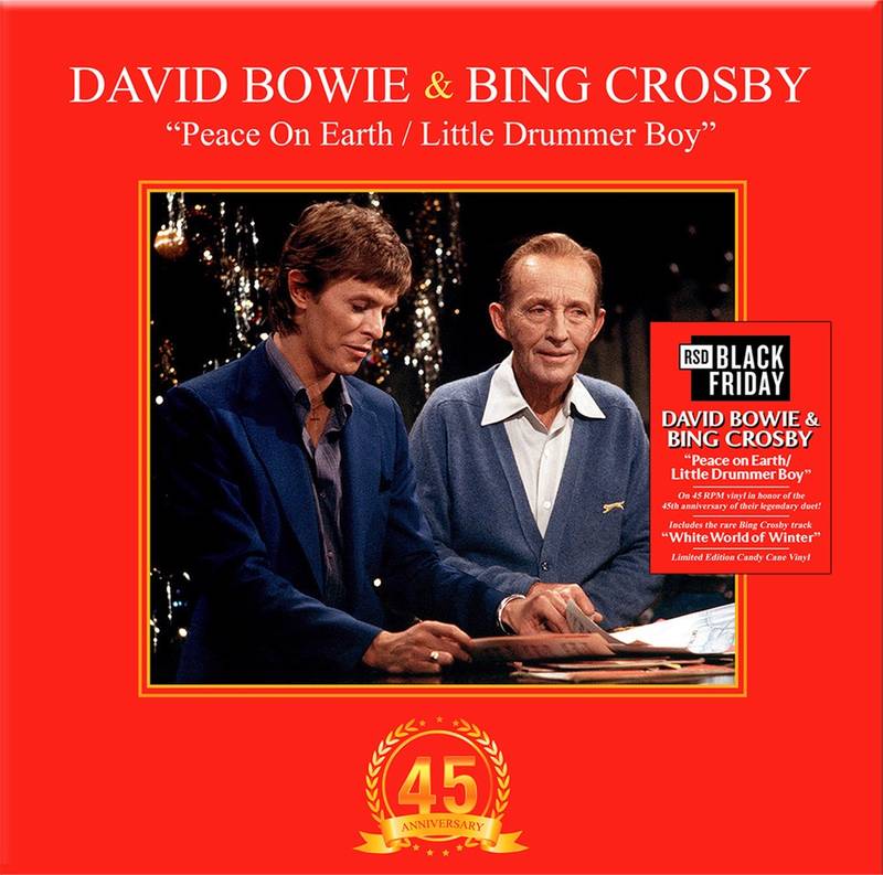 David Bowie & Bing Crosby - Peace On Earth / Little Drummer Boy [12" 45 RPM] [Swirl Vinyl]