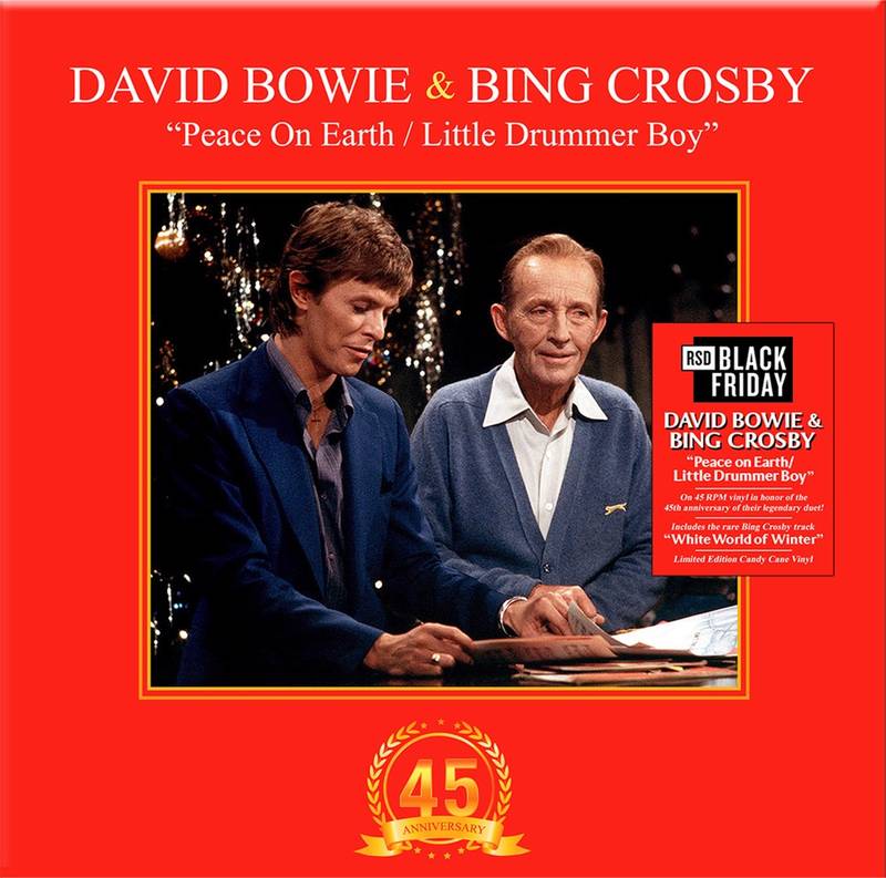 David Bowie & Bing Crosby - Peace On Earth / Little Drummer Boy [12" 45 RPM] [Swirl Vinyl]