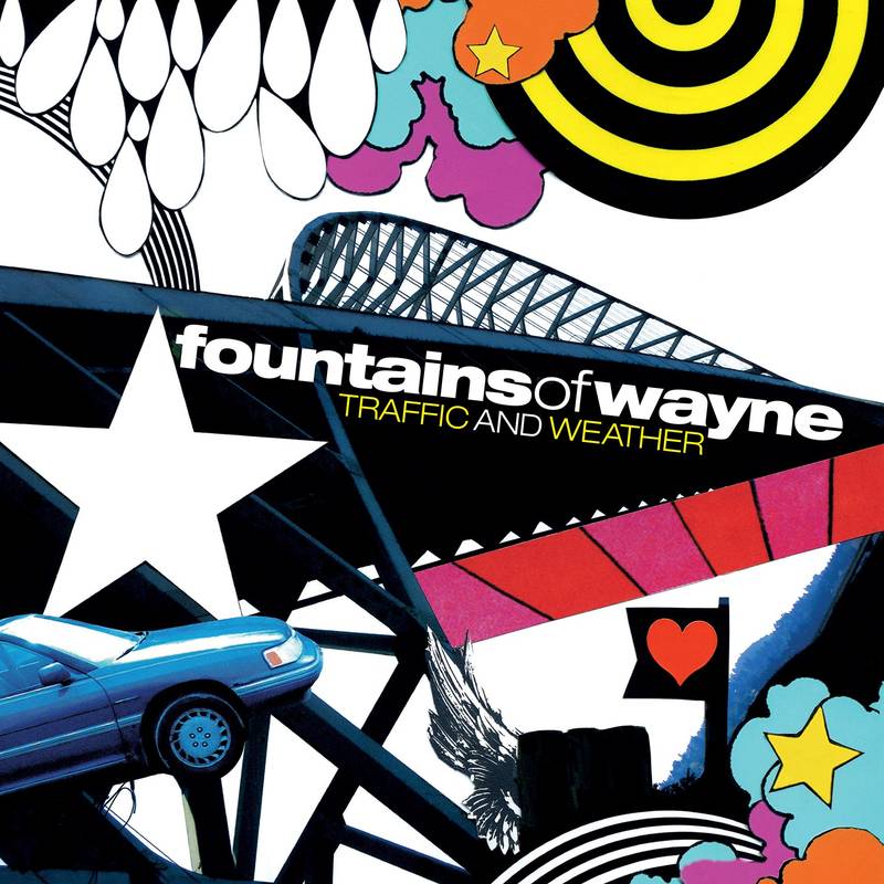 Fountains of Wayne - Traffic and Weather [Gold & Black Swirl Vinyl] [DAMAGED]
