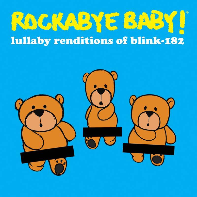 Rockabye Baby! - Lullaby Renditions of Blink 182 [Yellow w/ Black Splatter]
