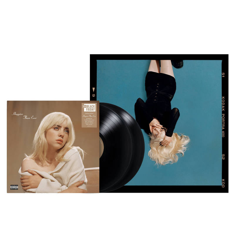 [DAMAGED] Billie Eilish - Happier Than Ever [Recycled Black Vinyl]
