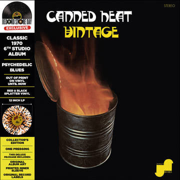 Canned Heat - Vintage [Orange / Black / White Splatter Vinyl]