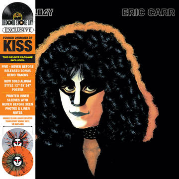 Eric Carr - Rockology [Orange, Clear & Black Swirl Vinyl] [LIMIT 1 PER CUSTOMER]