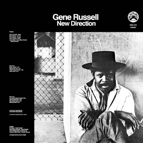Gene Russell - New Direction [Clear w/ Black Swirl]