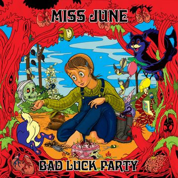 Miss June - Bad Luck Party [Electric Blue Vinyl]