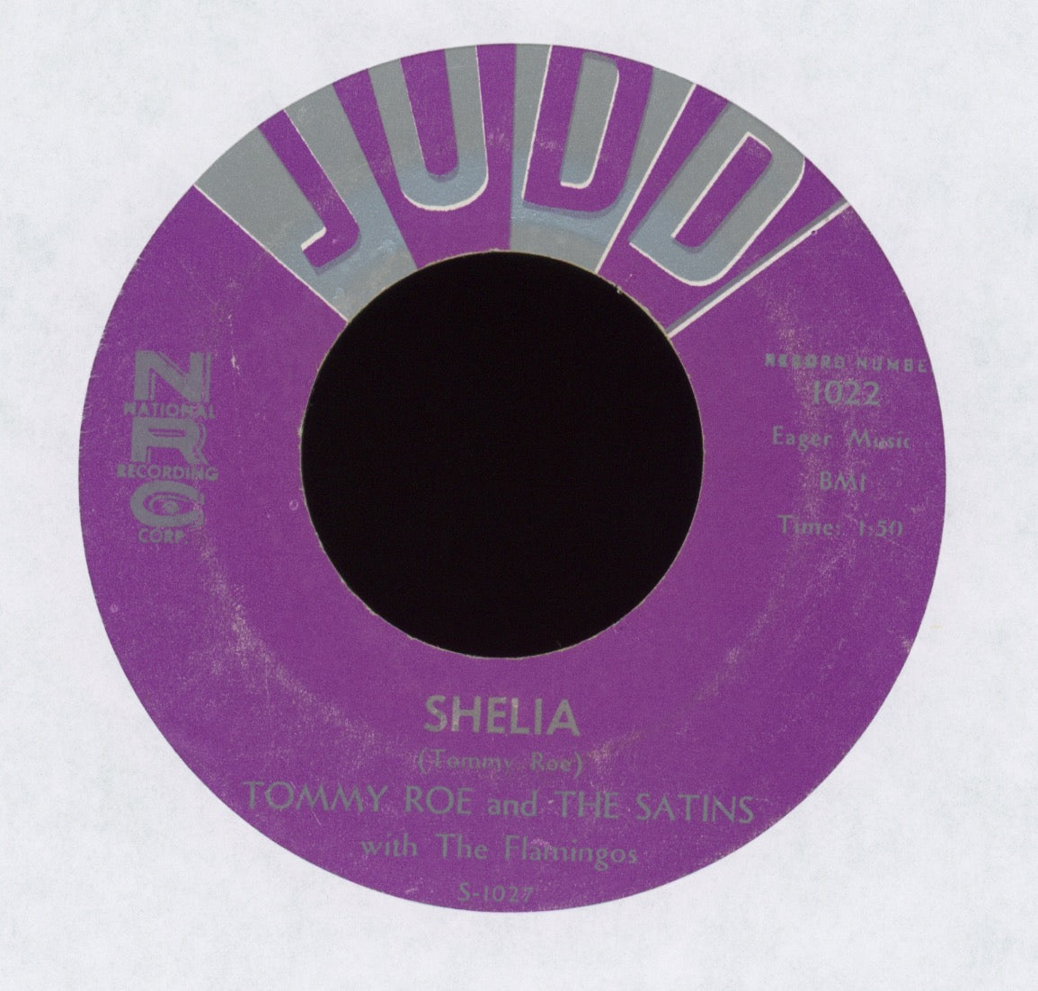 Tommy Roe & The Satins - Shelia on Judd