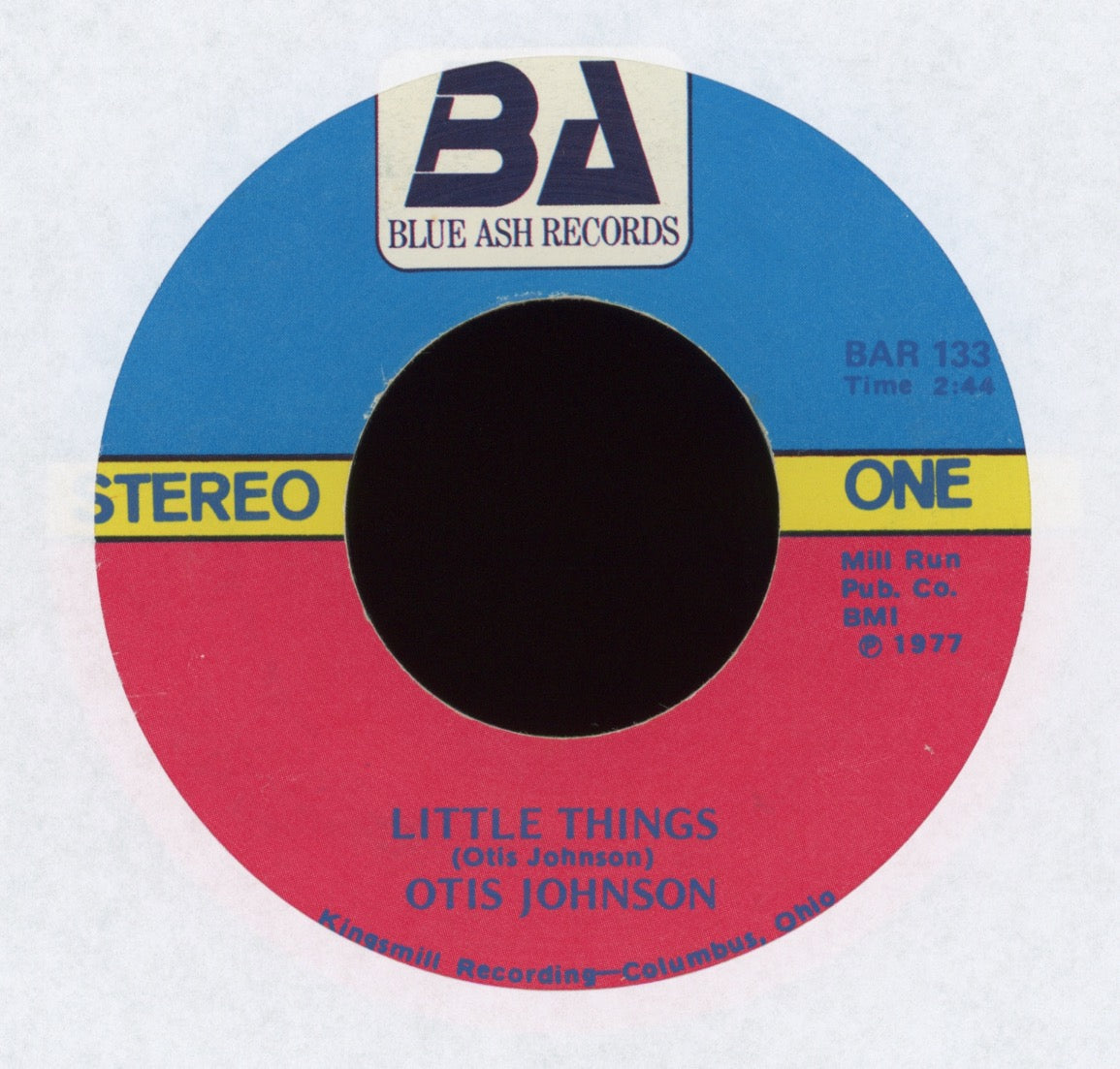 Otis Johnson - Little Things on Blue Ash