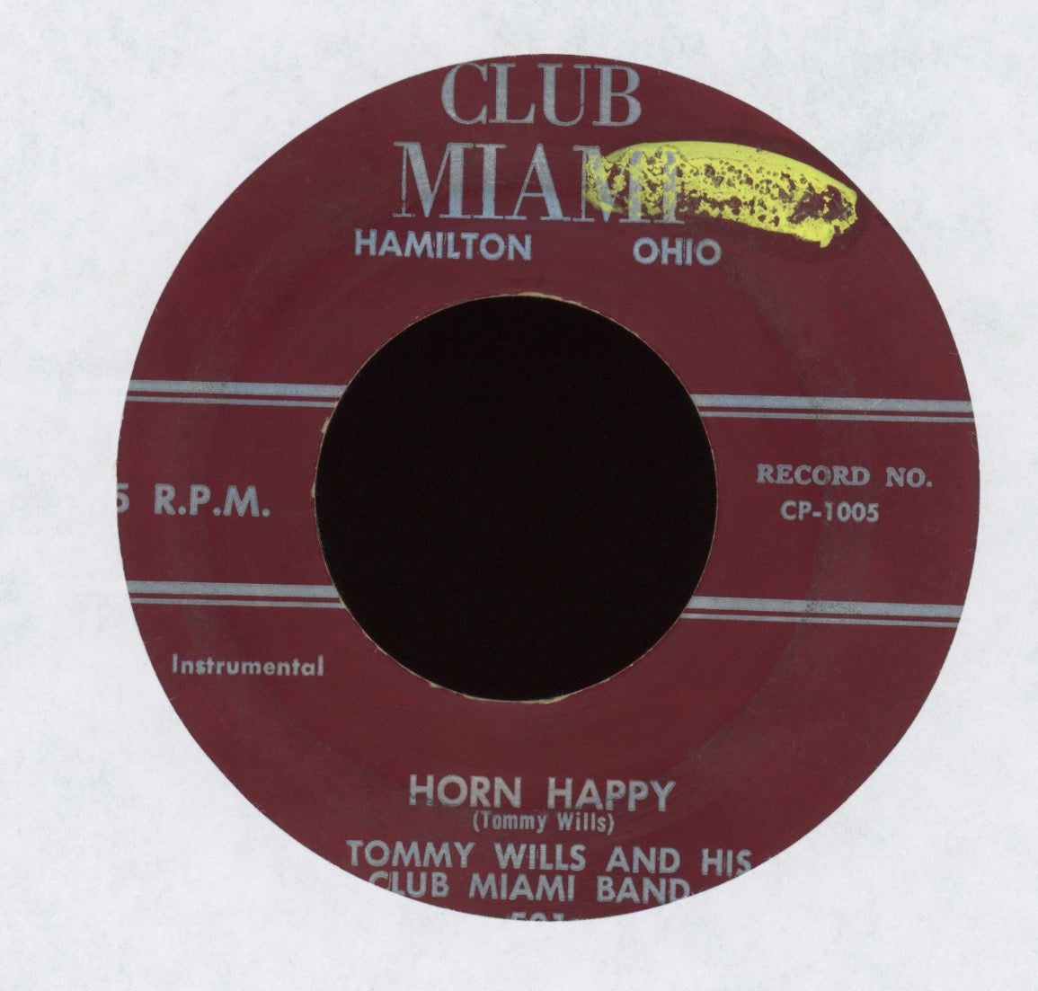 Tommy Wills And His Club Miami Band - Let E'm Roll on Club Miami