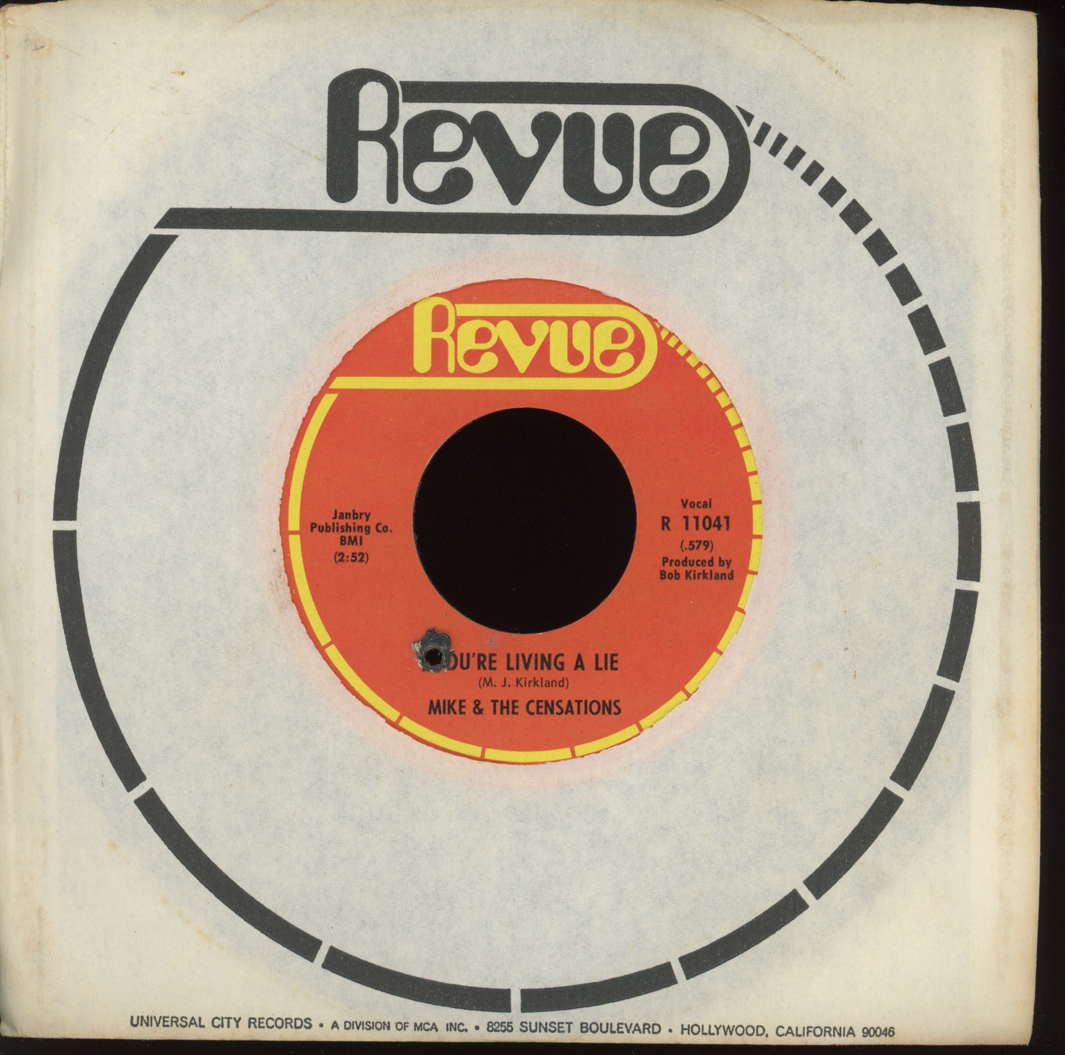 Mike & The Censations - Split Personality on Revue