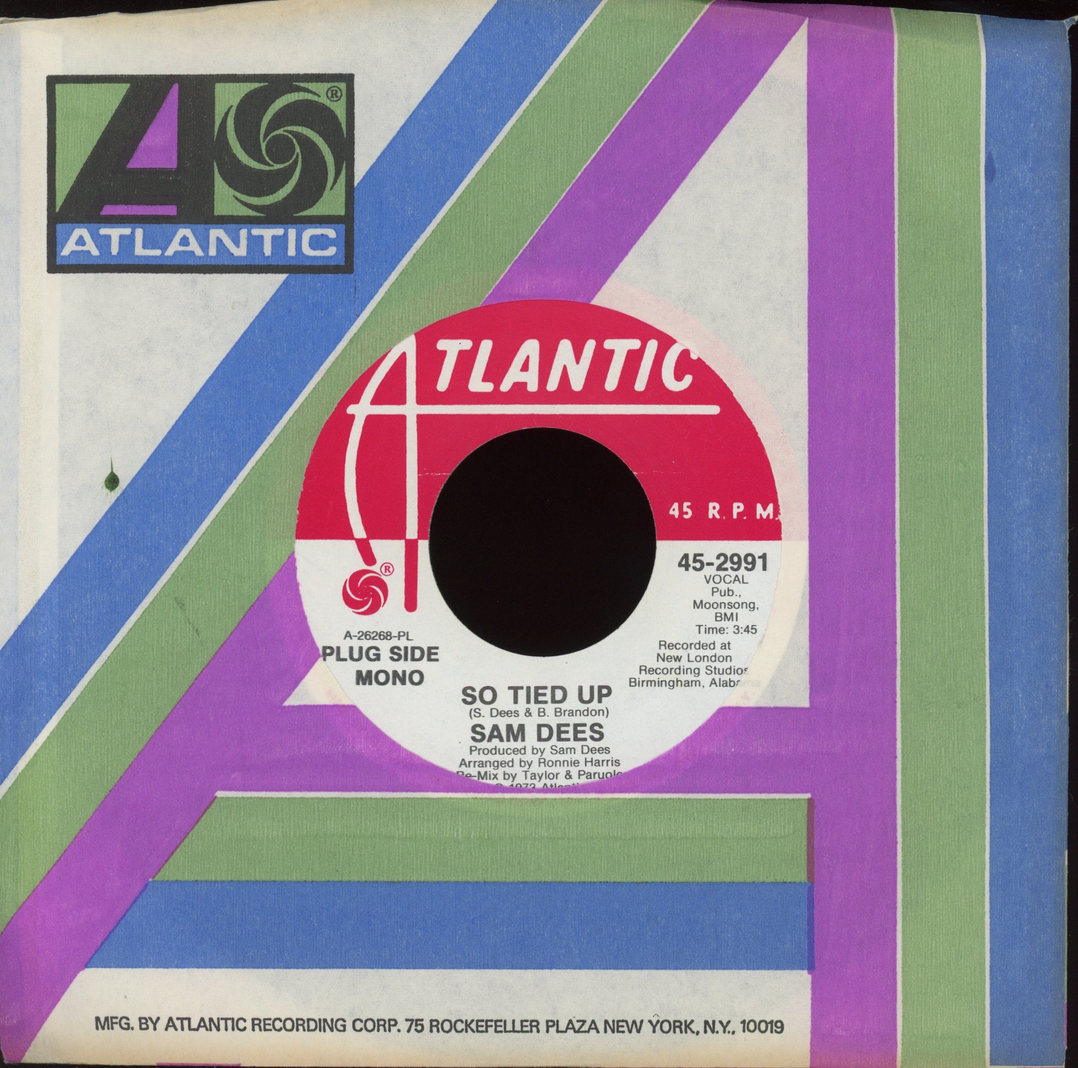Sam Dees - Signed Miss Heroin on Atlantic Promo