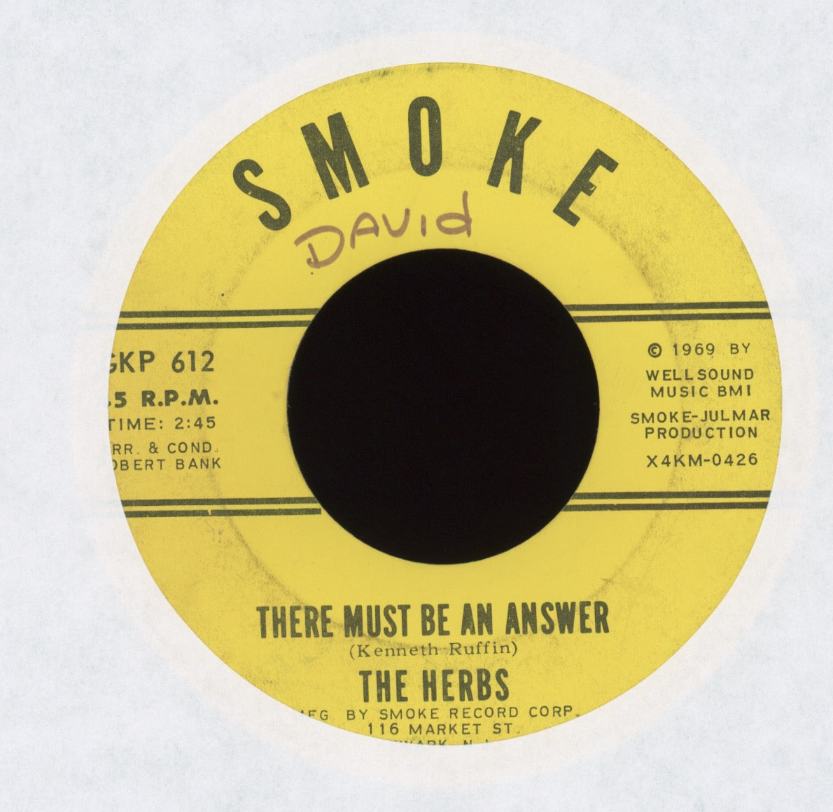 The Herbs - Put A Hurtin On My Heart on Smoke