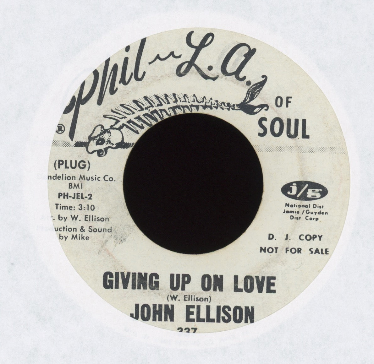 John Ellison - You've Got To Have Rhythm on Phil L.A. of Soul Promo