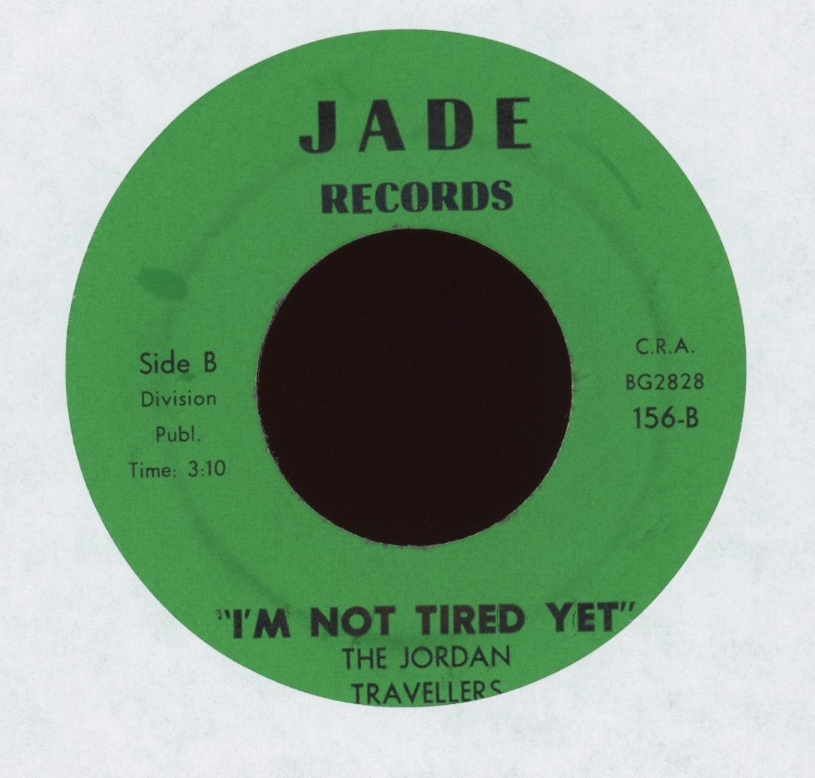 Jordan Travellers - I'm Not Tired Yet on Jade Gospel