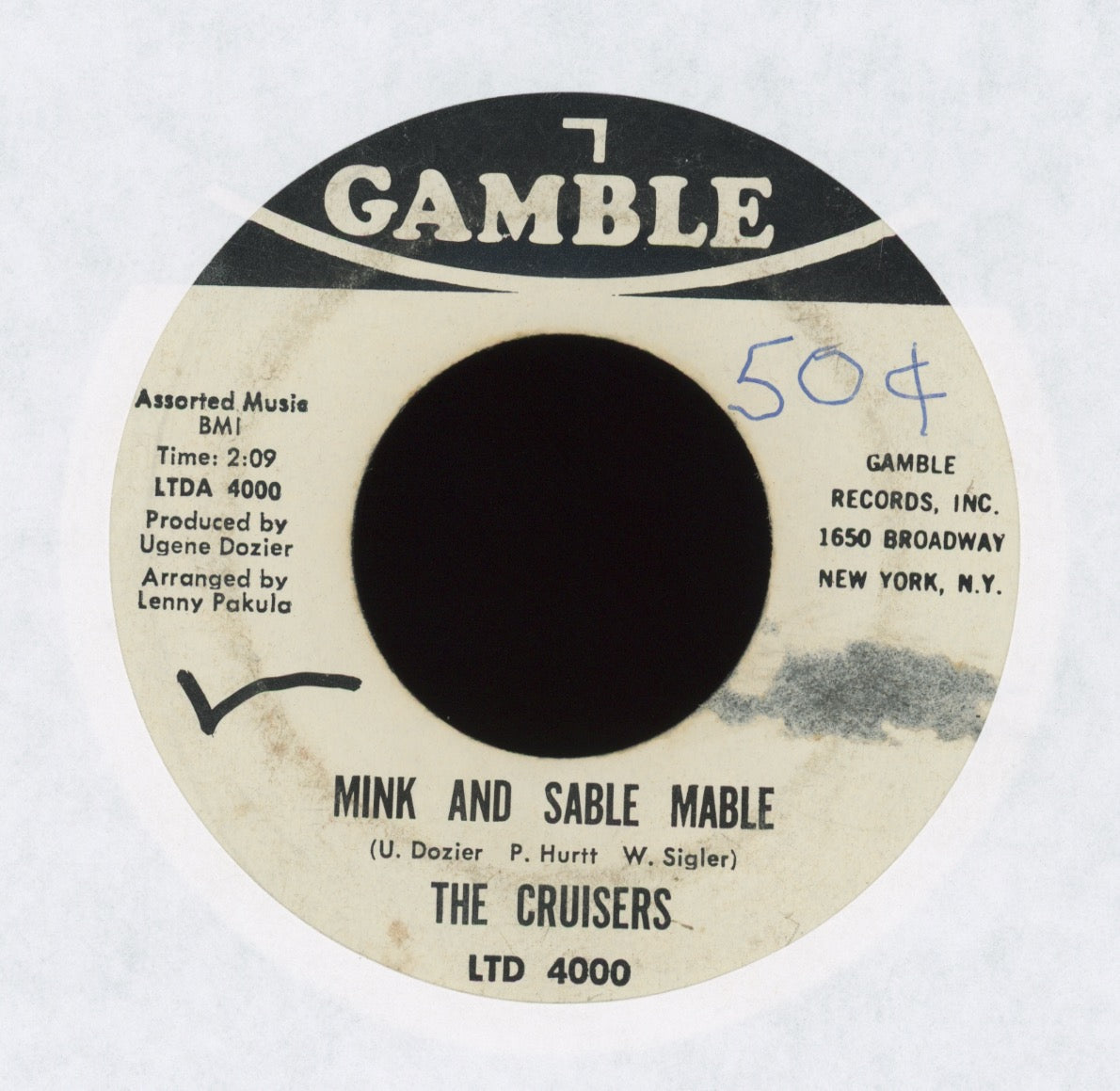 The Cruisers - Mink And Sable Mable on Gamble Promo