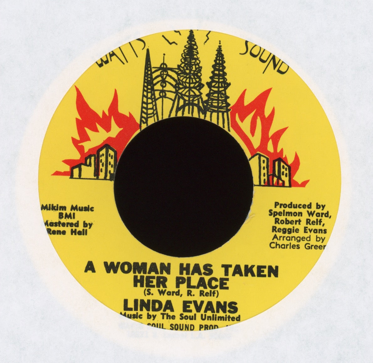 Linda Evans - A Woman Has Taken Her Place on Watts Sound