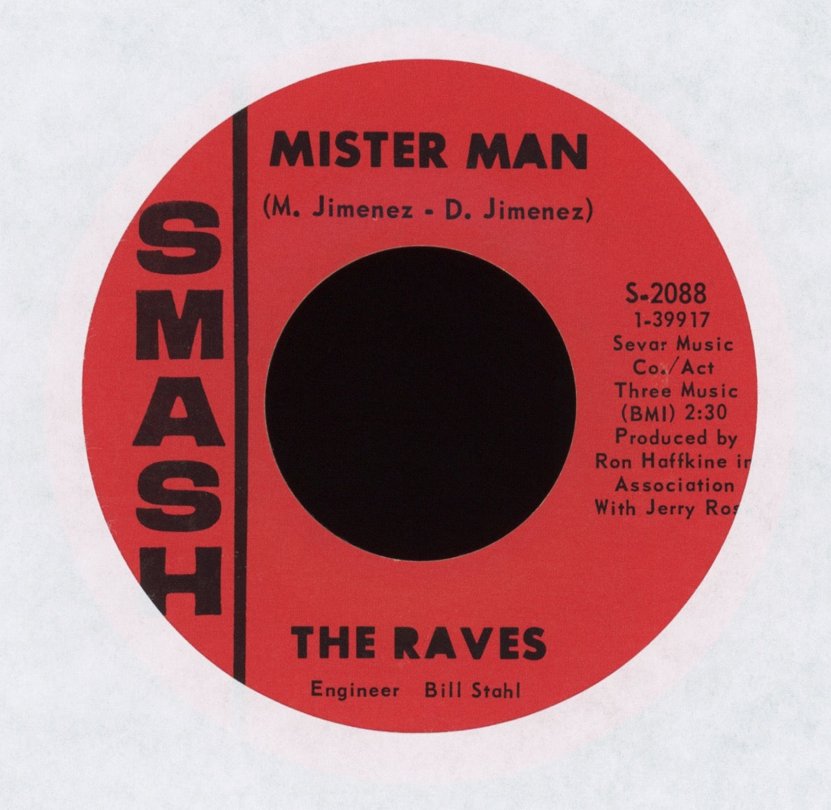 The Raves - Mister Man on Smash