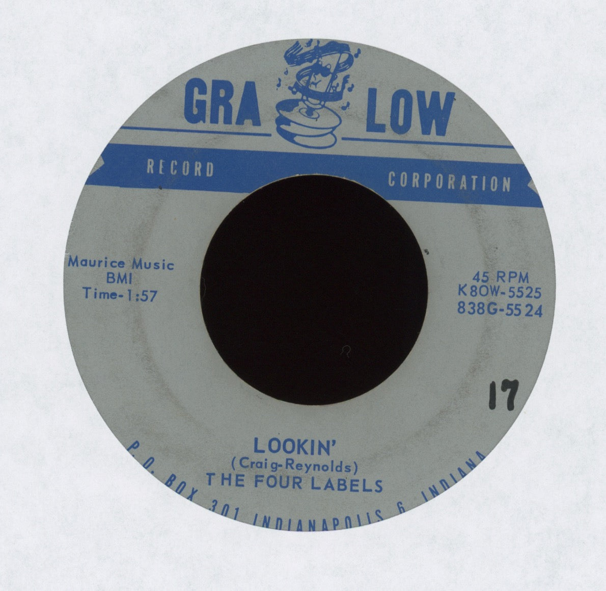 The Four Labels - Lookin' on Gra Low
