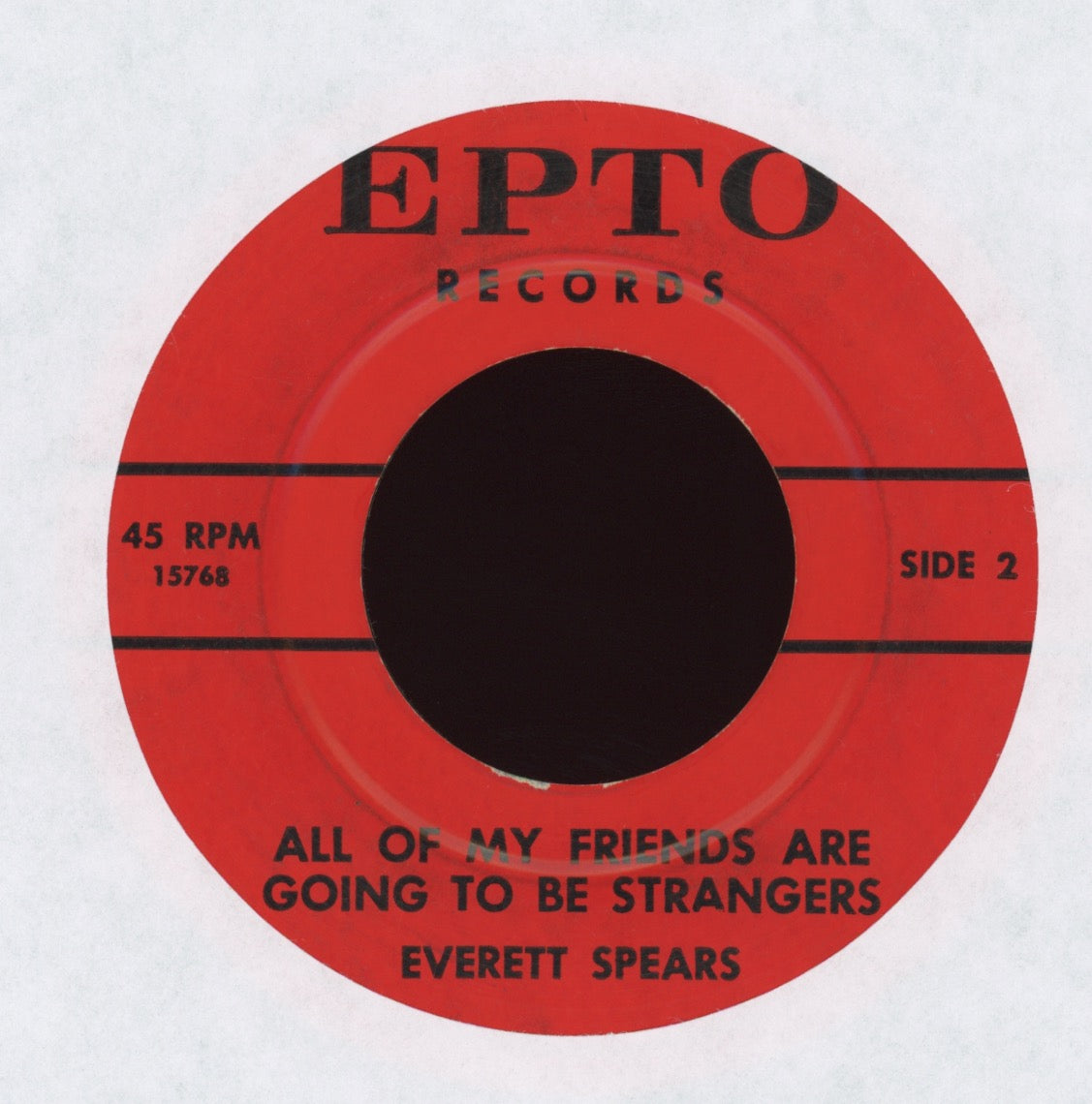 Everett Spears - Truck Driving Man on EPTO Rite Press Rockabilly