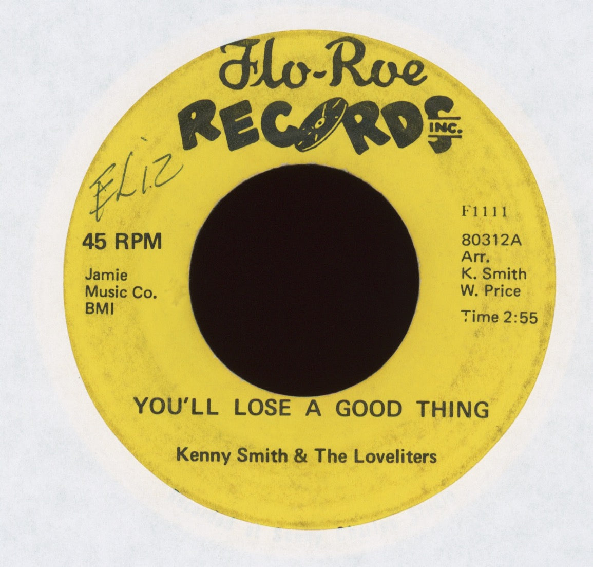 Kenny Smith & The Loveliters - Soup Bone on Flo-Roe