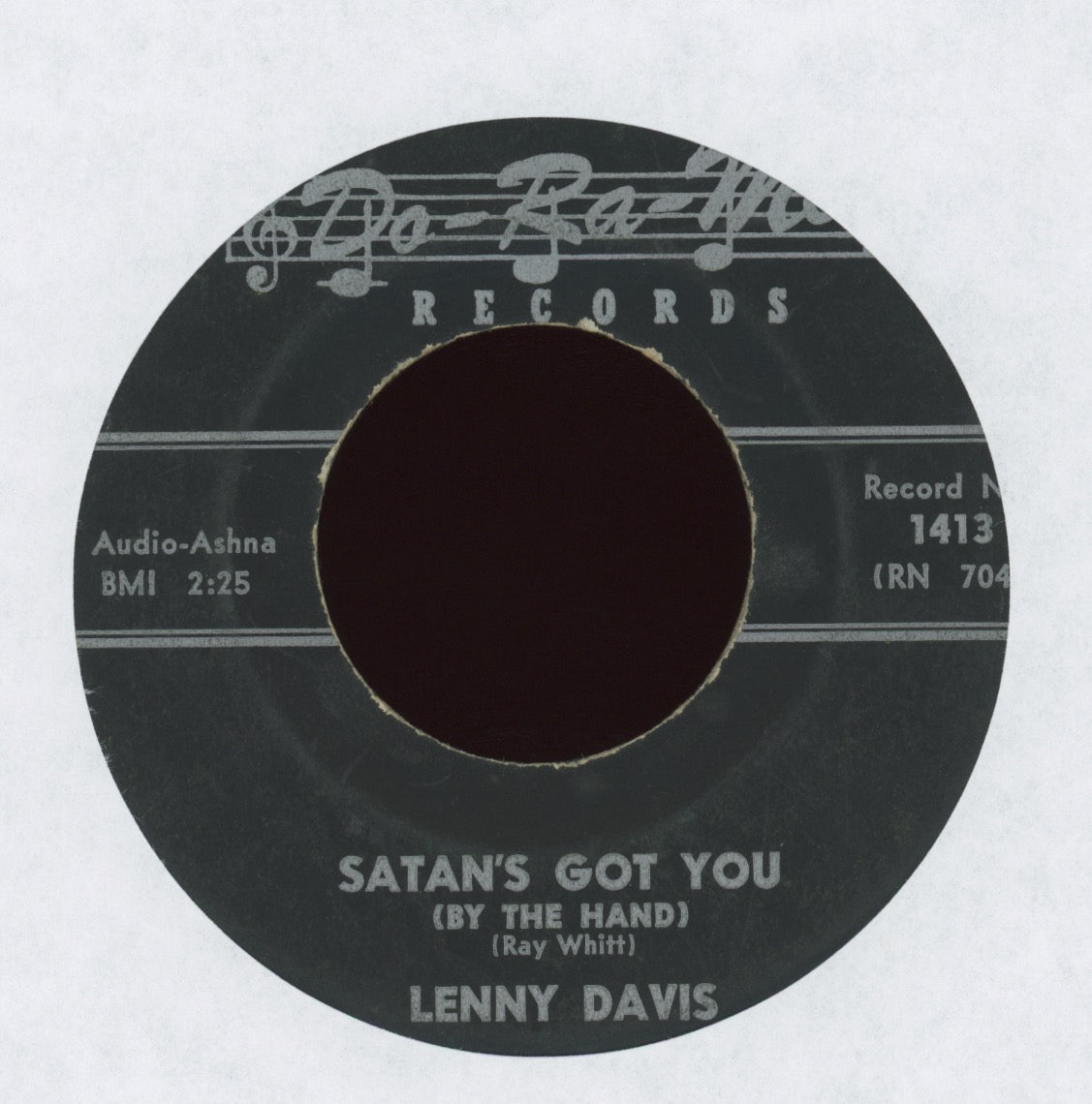 Lenny Davis - Satan's Got You (By The Hand) on Do-Ra-Me
