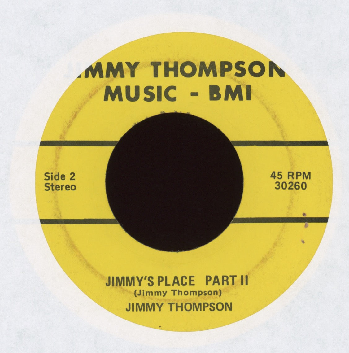 Jimmy Thompson - Jimmy's Place on JTM