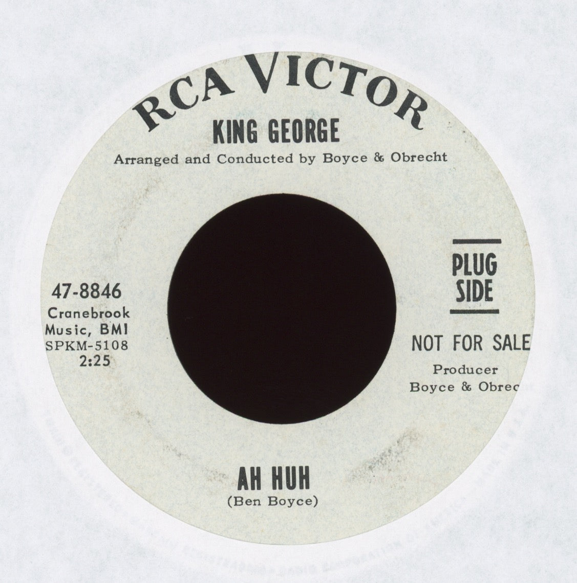 King George - Ah Huh on RCA Promo