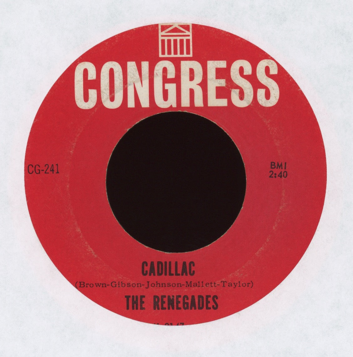 The Renegades - Cadillac on Congress