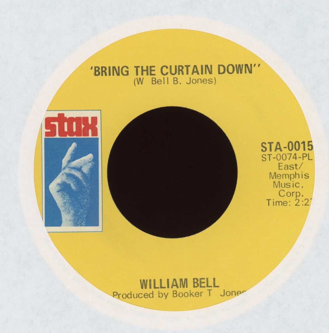 William Bell - I Forgot To Be Your Lover on Stax