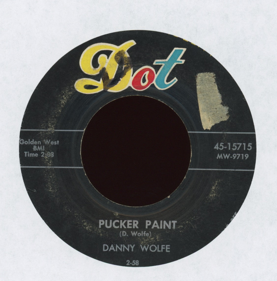 Danny Wolfe - Pucker Paint on Dot