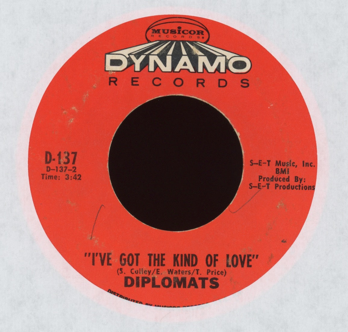 The Diplomats - I've Got The Kind Of Love on Dynamo
