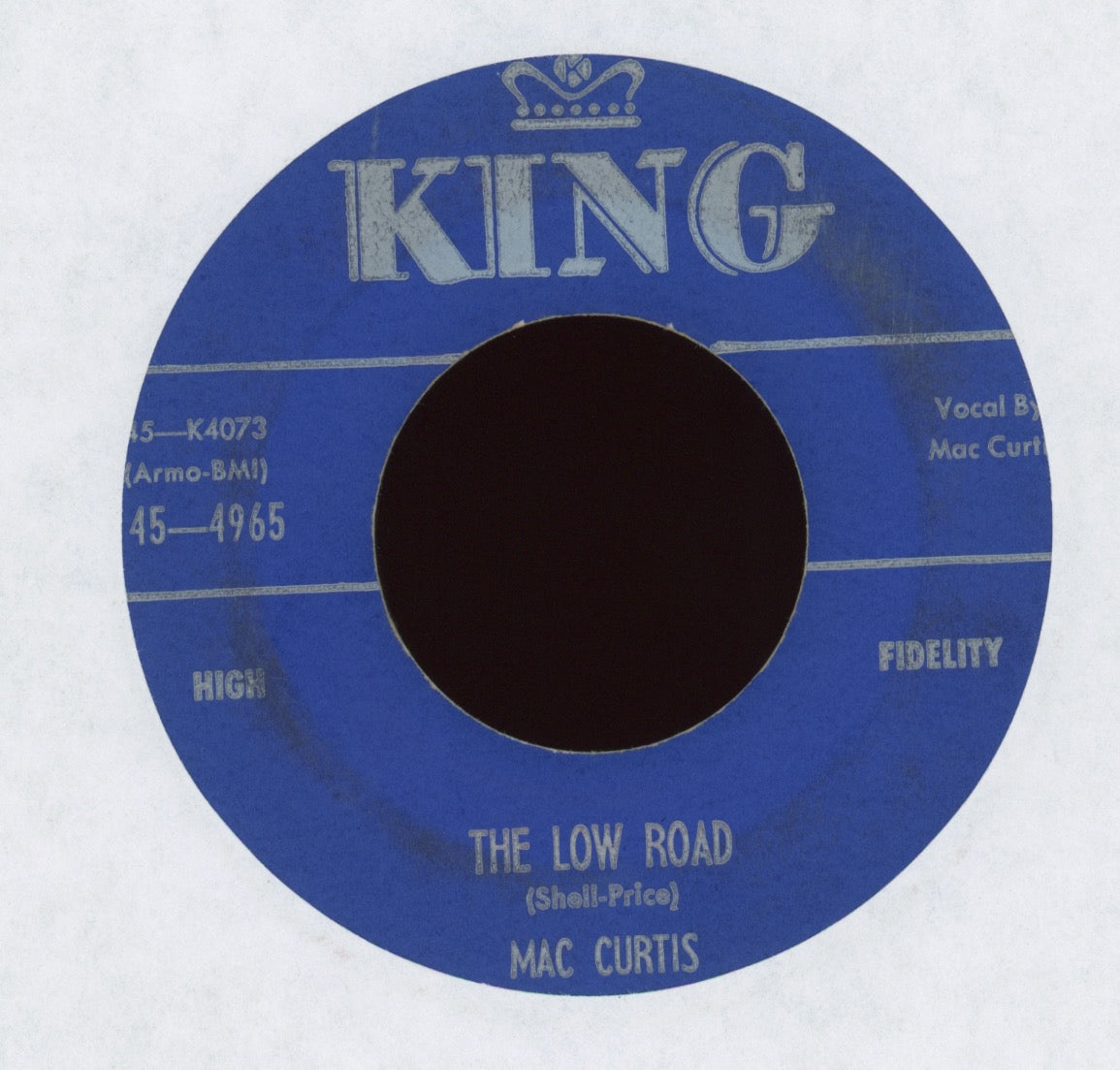 Mac Curtis - You Ain't Treatin' Me Right on King