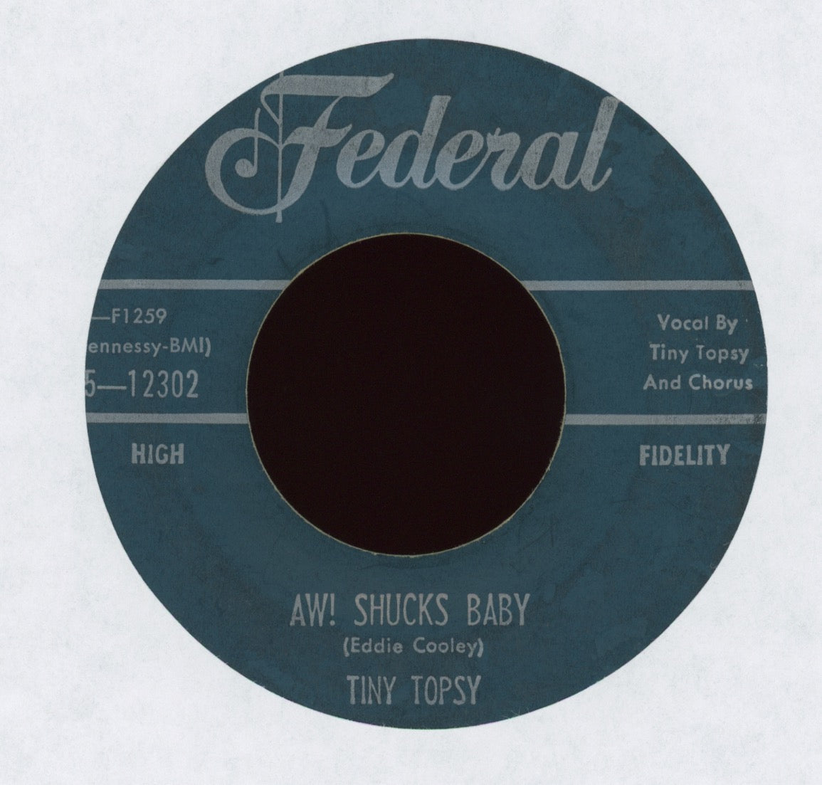 Tiny Topsy - Miss You So on Federal
