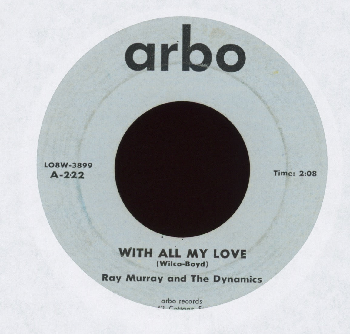 Ray Murray And The Dynamics - Baby What You Want Me to Do on Arbo