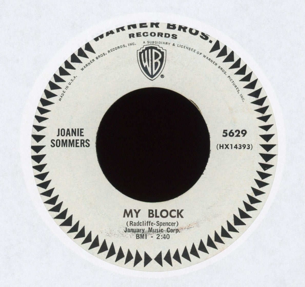 Joanie Sommers - Don't Pity Me on Warner Bros. Promo